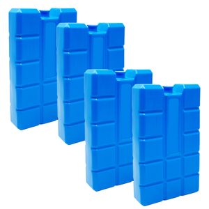 ToCi 4er Set Kühlakku mit je 400 ml | 4 blaue Kühlelemente für die Kühltasche oder Kühlbox
