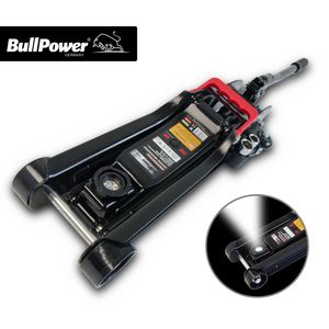 BullPower BP600K Wagenheber 2,25T Low Profile RacingWagenheber 80mm - 365mm mit LED, Racing-Sportwagen, Rennsport