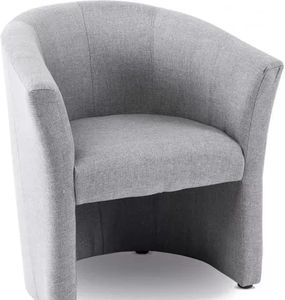 Platan Sofa Sessel Oxford, Farbe: Grau Inari 91 Fernsehsessel Relaxsessel Polstersessel, Stilvoll,