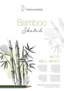 Hahnemühle Bamboo Sketch Skizzenblock - 105 g/m² - DIN A4 - 30 Blatt