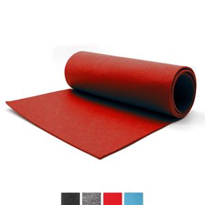 Filz Tischläufer rot CASORO 40x150