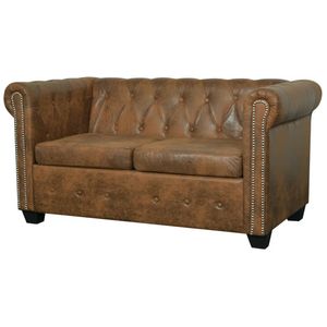 Chesterfield Sofa Polstersofa Couch Ledersofa Lounge mehrere Auswahl