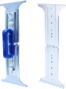 CCLIFE Fliesenheber Set Plattenheber Tragegriff 40-60cm Platten, 6-stufig verstellbar