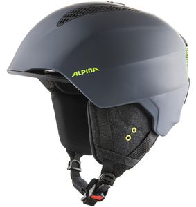 Alpina Grand Skihelm Snowboardhelm charcoal neon matt A9226 : 54 - 57 cm Grösse - Helme: 54 - 57 cm