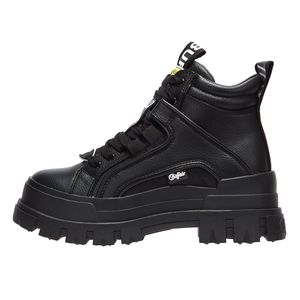 Buffalo Aspha Nc - Lace Up Sneaker - Schwarz Kunstleder Größe: 37 Normal