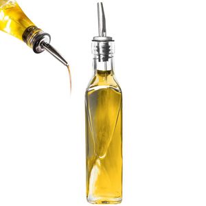 Orion Glasflasche | Olivenölspender | Ölflasche mit Spender für Olivenöl Essig 300 ml