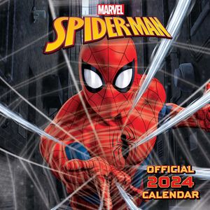Marvel Spiderman kalendár 2024 vrátane mini plagátu Marvel Spiderman kalendár 2024 vrátane mini plagátu