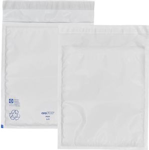 100 aroFOL® POLY Luftpolstertaschen weiß für DIN C5