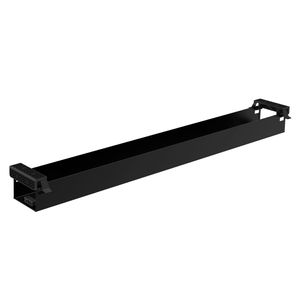 boho office® klappbare Kabelwanne in schwarz 107cm breit boho office® klappbare Kabelwanne in schwarz 107cm breit