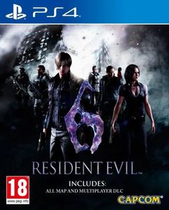 Playstation 4 Resident Evil 6 (Enthält: Alle Karten und Multiplayer-Dlc)  Sony