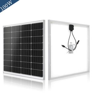 FCH Mobile Solarpanel Solarmodul 100W 18V 5,48A Monokristallin Glas