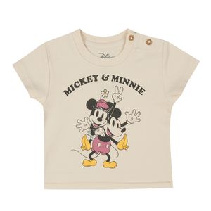Minnie Mouse und Mickey Mouse Mädchen Baby T-Shirt kurzarm Cradle to Cradle
