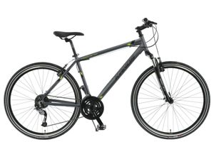 Kands Crossline 1100 Alu pánsky bicykel, 21” - 182-200 cm vysoký, 27,5", Prehadzovačka Shimano, Grafit