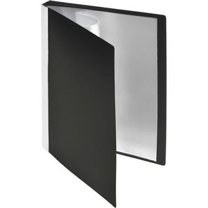 FolderSys Sichtbuch, A5, 20 Hüllen, PP, schwarz, neutral, 1 Stück