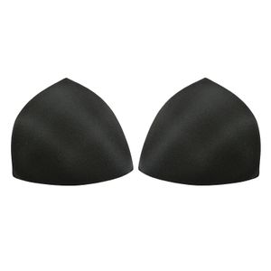 1 Paar BH Einlagen, Einlagen für Bikini Korsett, Größenwahl Farbwahl, Größe:Gr. XXL, Farbe:schwarz