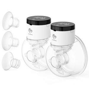 JUNG Elektrische Doppelmilchpumpe Bellababy elektrische Doppelmilchpumpe, mit Touchscreen-LCD-Display, Handmilchpumpe, Abpumpen Muttermilch, Milch