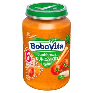 Bobovita Tomate mit Huhn und Reis nach 6 Monaten 190 G