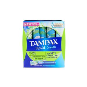 Tampax Pearl Compak Tampony Super 16 U 16 Szt