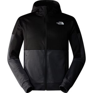 The North Face M Ma Full Zip Fleece - Eu Mn8 Asphalt Grey/Tnf Black Mn8 Asphalt Grey/Tnf Black Xxl