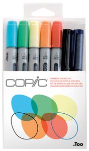 COPIC Marker ciao 7er Set "Doodle Kit Rainbow"