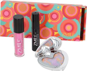 ZMILE COSMETICS Schmink-Set Pop Art Circles - vegane Kosmetik, 3-tlg.
