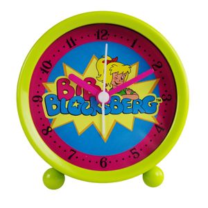 Kinderwecker Bibi Blocksberg grün Quarzwecker Wecker für Kinder Kinderuhr Uhr
