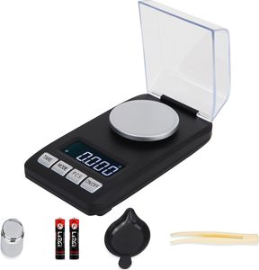 Mini Präzisions-Digitalwaage 20g/0,001g | Taschenwaage für Gold, Labor & Milligramm Messungen | LCD Display mit Beleuchtung & Abschaltautomatik Mini Präzisions-Digitalwaage 20g/0,001g | Taschenwaage für Gold, Labor & Milligramm Messungen | LCD Display mit Beleuchtung & Abschaltautomatik
