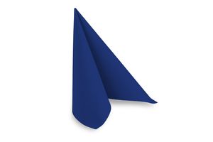 Hypafol Airlaid-Serviette blau | 50 St. | 40 x 40 cm | hochwertiges Material | für Gastronomie und Zuhause