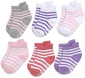 12 Paar Baby Socken Antirutsch Anti-Rutsch Kinder Kleinkinder Babysocken für Baby Jungen und Mädchen，0-12 Monate
