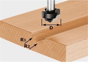 FESTOOL Profilfräse HW S8 D19/R5/R4