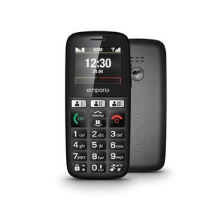 Emporia HAPPY (E30_001) schwarz Bluetooth Senioren-Telefon