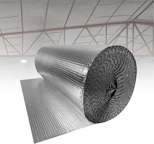 YARDIN Izolační fólie Hliníková reflexní fólie na radiátory Izolační fólie 3-4mm na radiátory Pro izolaci střech, podlah, stěn 1×30M