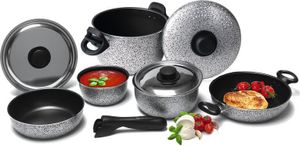 Camp4 Alu Camping-Topfset Rocky - 9-teilig