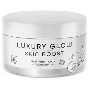 Luxury Glow Creme | intensive Feuchtigkeitspflege | mit Hyaluronsäure, Q10, Kollagen und Vitamin E | 50 ml Inhalt