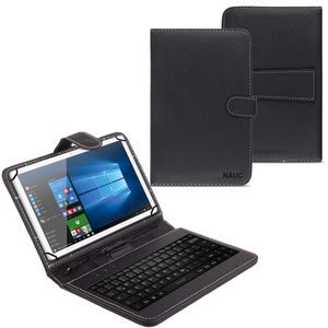 Tablet Tasche Odys Goal 10 Plus USB Tastatur Keyboard Hülle Cover Schutzhülle