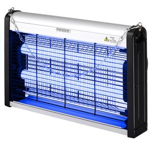 Monzana Insektenvernichter elektrisch UV LED indoor outdoor Insektenabwehr Insektenfalle Fliegenfalle Mückenlampe