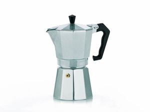 Kela Espressokanne Italia Aluminium 3 Tassen 13cm 8cmØ, 10590