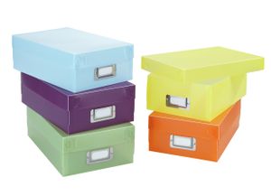 WENKO 5er Set Multi Schuhe Aufbewahrungs Box Deckel Faltbar Korb Kiste stapelbar
