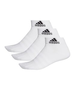 Adidas Light Ankle 3 Pair White / White / White EU 34-36