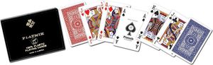 2364 - Spielkarten: Bridge-Romme- Doppelspiel