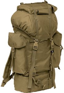 Brandit - Kampfrucksack Oliv Rucksack gepolstert schuhfach Bundeswehr US Army 65 Liter