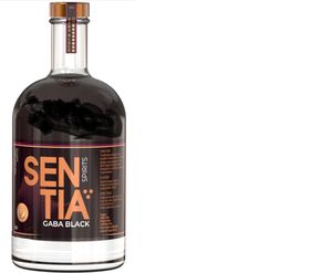Sentia Spirituosen Gaba Black, botanische alkoholfreie Getränke, vegan, glutenfrei und gentechnikfrei, 500 ml
