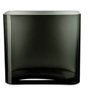 Fink Vase, Windlicht Rubio grau Glas Höhe 23 cm