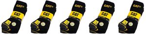15 Paar CAT Caterpillar Original Work Arbeitssocken - Farbe: Schwarz - Größe: 41-45