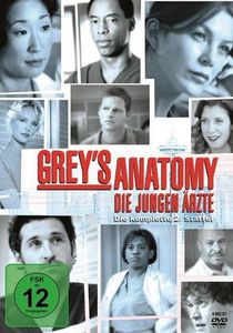 Greys Anatomy - Kompl. Staffel #2 (DVD) Repack 8DVDs - Disney  - (DVD Video / TV-Serie)