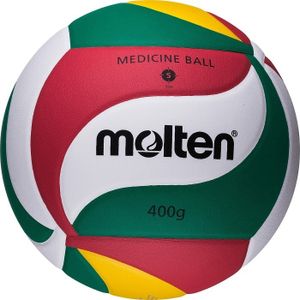 molten Volleyball Trainingsball für Stellertraining Weiß/Grün/Rot/Gelb Gr. 5