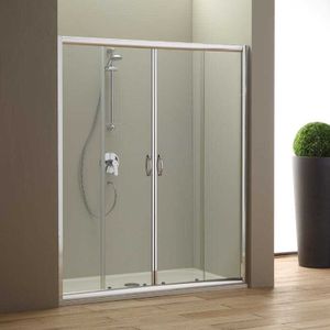 Duschtür für Nische 160 cm aus Sicherheitsglas | Giada
