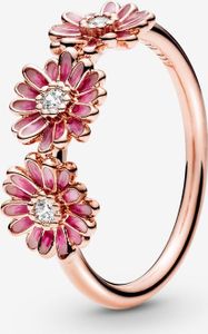 Pandora Rose 188792C01 Dámský prsten Pink Daisy Trio Velikost 60