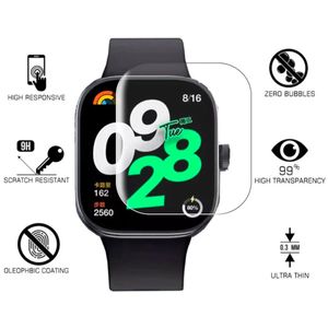 Für Xiaomi Redmi Watch 4 2.5D 0,26mm H9 Hart Glas Schutz Transparent