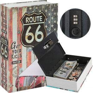 Knižný trezor (kovový) Route 66 - Kľúče od peňažnej schránky